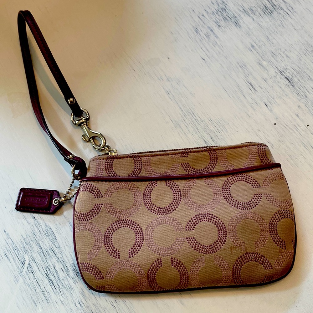 Coach Wristlet